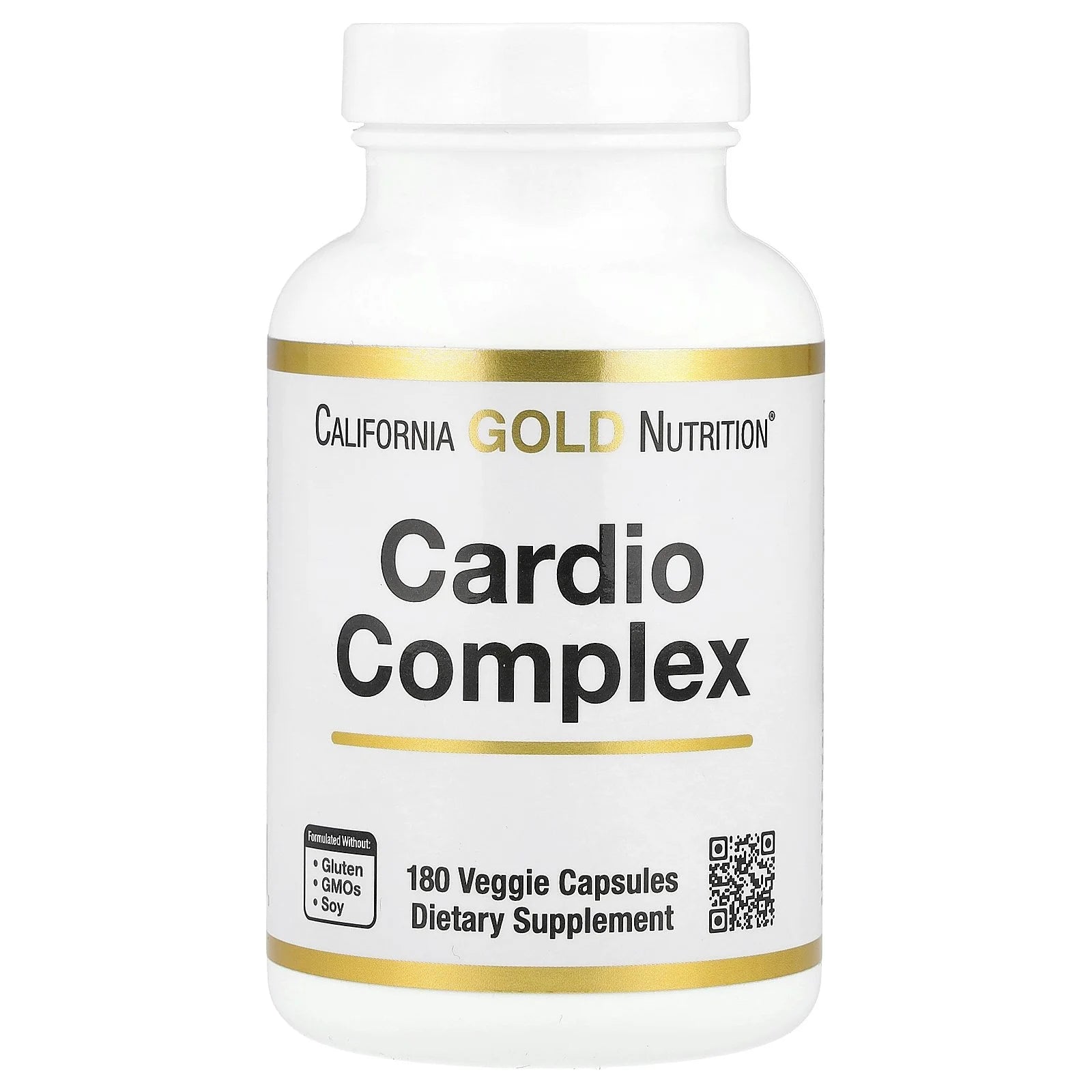 Cardio Complex with Cardioamino Blend, Cardiophyto Blend and Coenzyme Q10, 180 Veggie Capsules