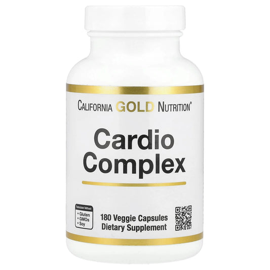 Cardio Complex with Cardioamino Blend, Cardiophyto Blend and Coenzyme Q10, 180 Veggie Capsules