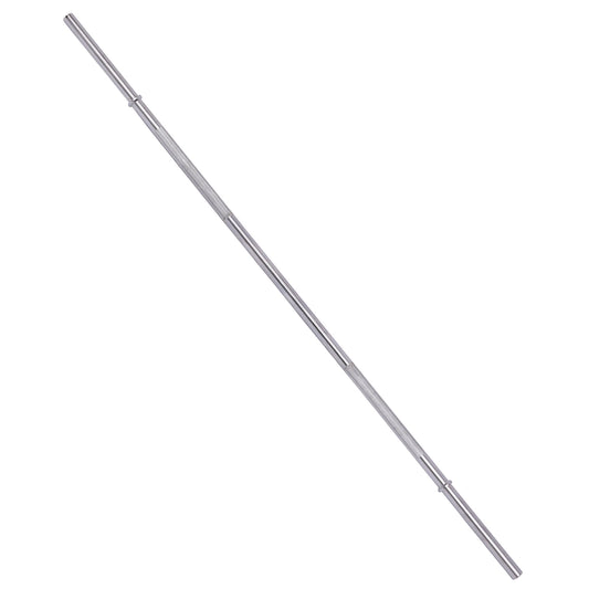 Standard Weightlifting Barbell，Chrome Plated Solid Steel Bar, 5FT/6FT/7FT, 300LB Capacity，With Knurled Grip , for Powerlifting, Strength Training，Home Gym Workouts，Multiple Size