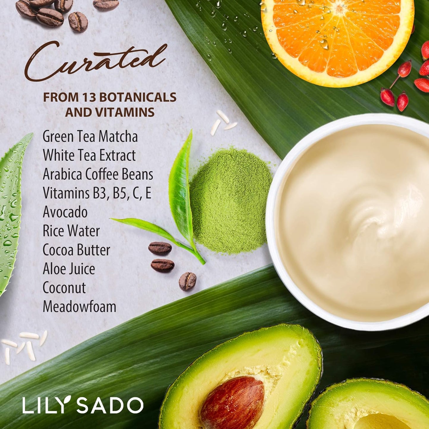 TEA+C™ Coffee & Matcha Caffeine EYE CREAM - Anti-Aging Vegan Natural Eye Repair Moisturizer Lotion W Arabica Coffee Beans + Green Tea - Prevents Undereye Wrinkles, Puffiness, Dark Circles
