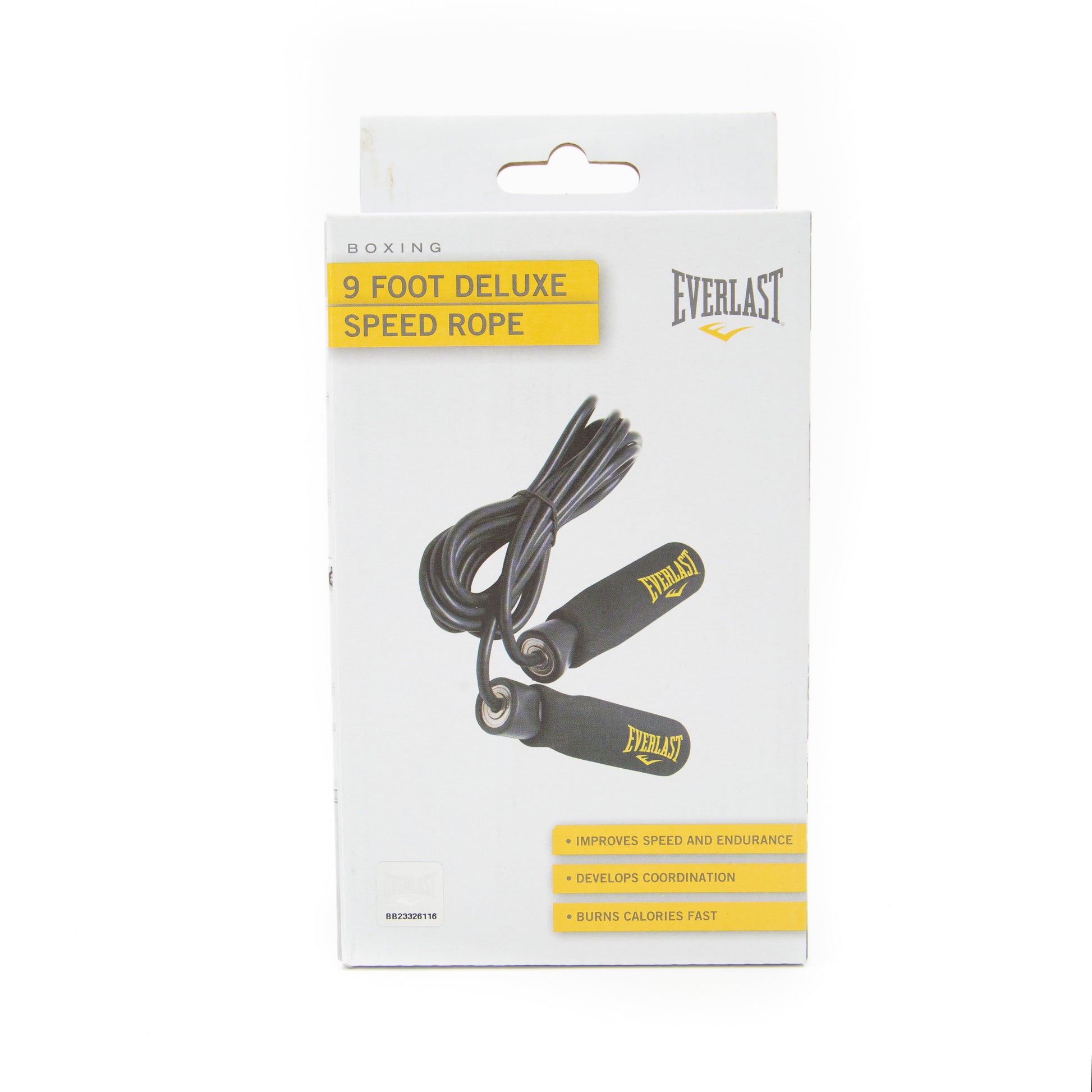Deluxe 9-Foot Speed Jump Rope – Lightweight, Foam Grip, Cardio Fitness Training