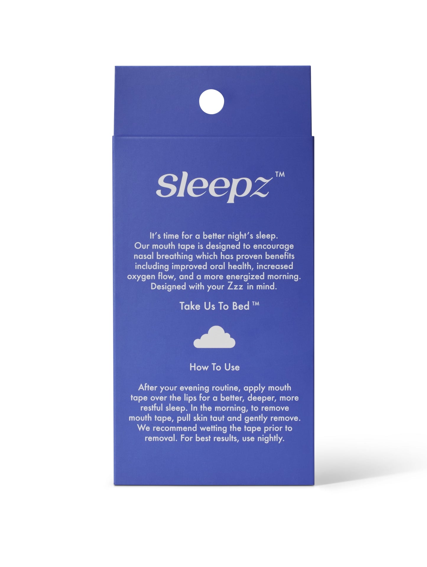 Mouth Tape Strips with Ventilation, 60 Count
