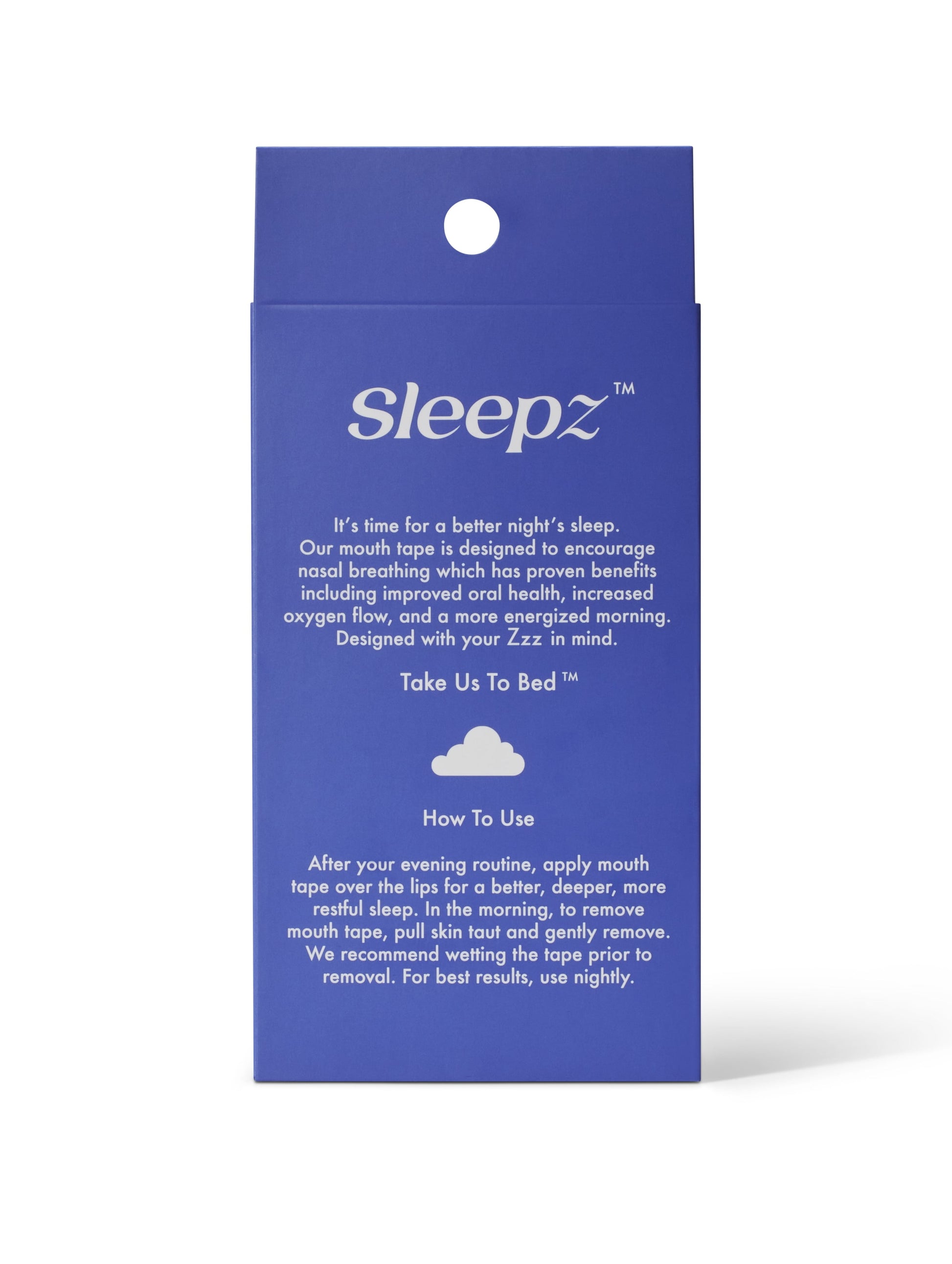 Mouth Tape Strips with Ventilation, 60 Count