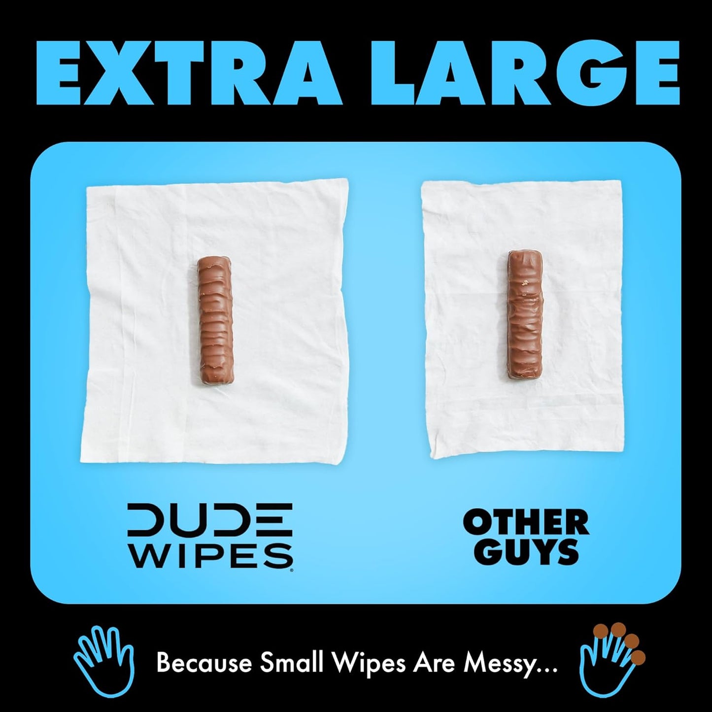 - Flushable Wipes - 6 Pack, 288 Wipes - Unscented Extra-Large Adult Wet Wipes - Vitamin-E & Aloe - Septic and Sewer Safe