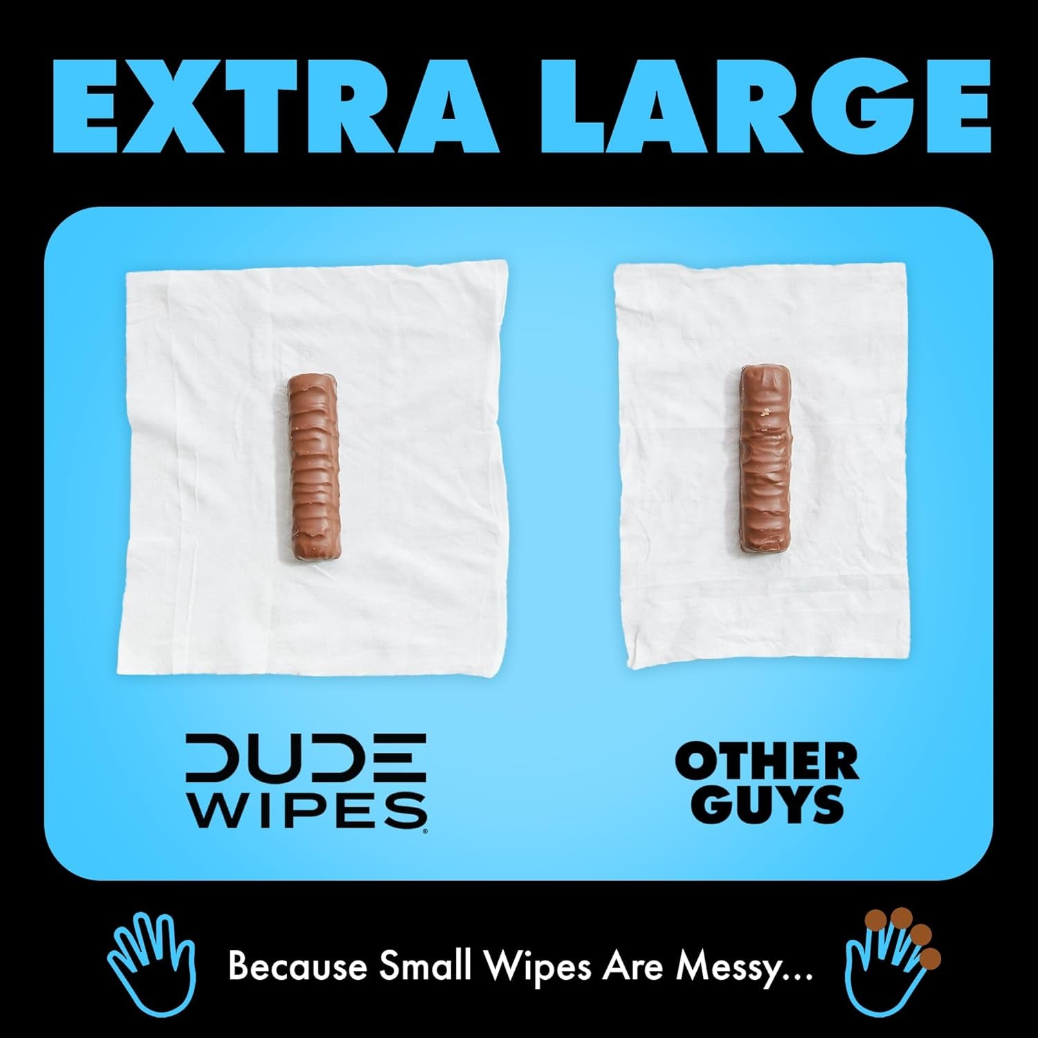 - Flushable Wipes - 6 Pack, 288 Wipes - Unscented Extra-Large Adult Wet Wipes - Vitamin-E & Aloe - Septic and Sewer Safe