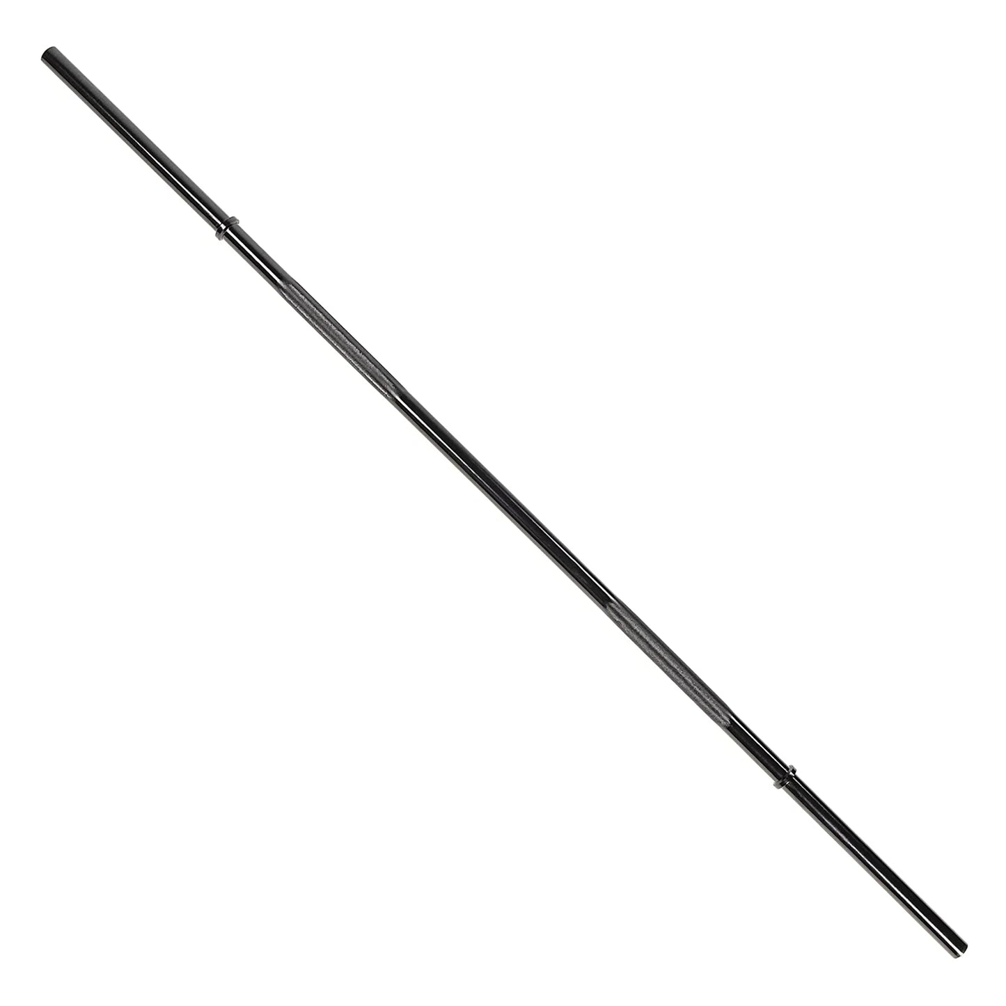 Standard Weightlifting Solid Olympic Barbell, 1 Inch, 5 Feet