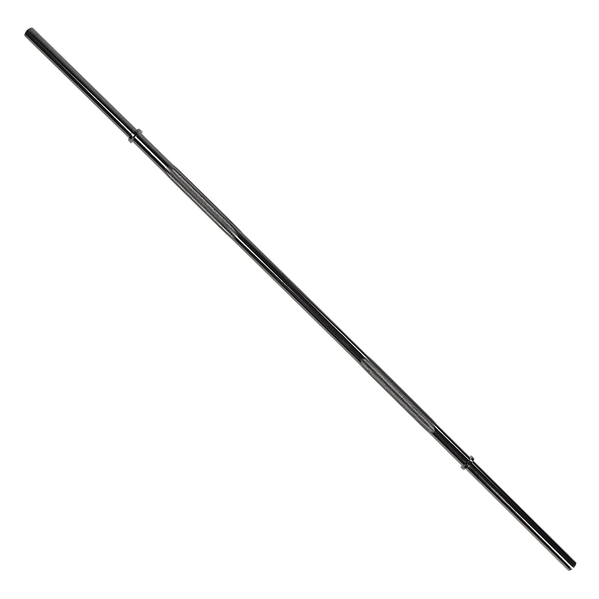 Standard Weightlifting Solid Olympic Barbell, 1 Inch, 5 Feet
