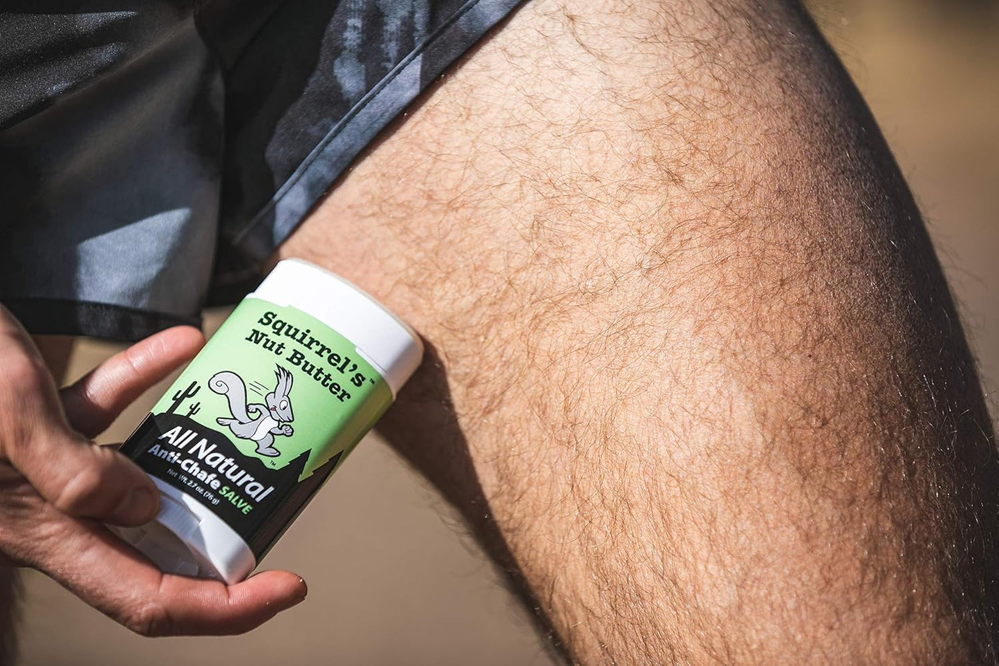 anti Chafe Stick | All Natural Chafe Prevention & Skin Care for Athletes, Runners & Adventurers | Thighs, Arms, Pack Straps & More | 1.7 Oz