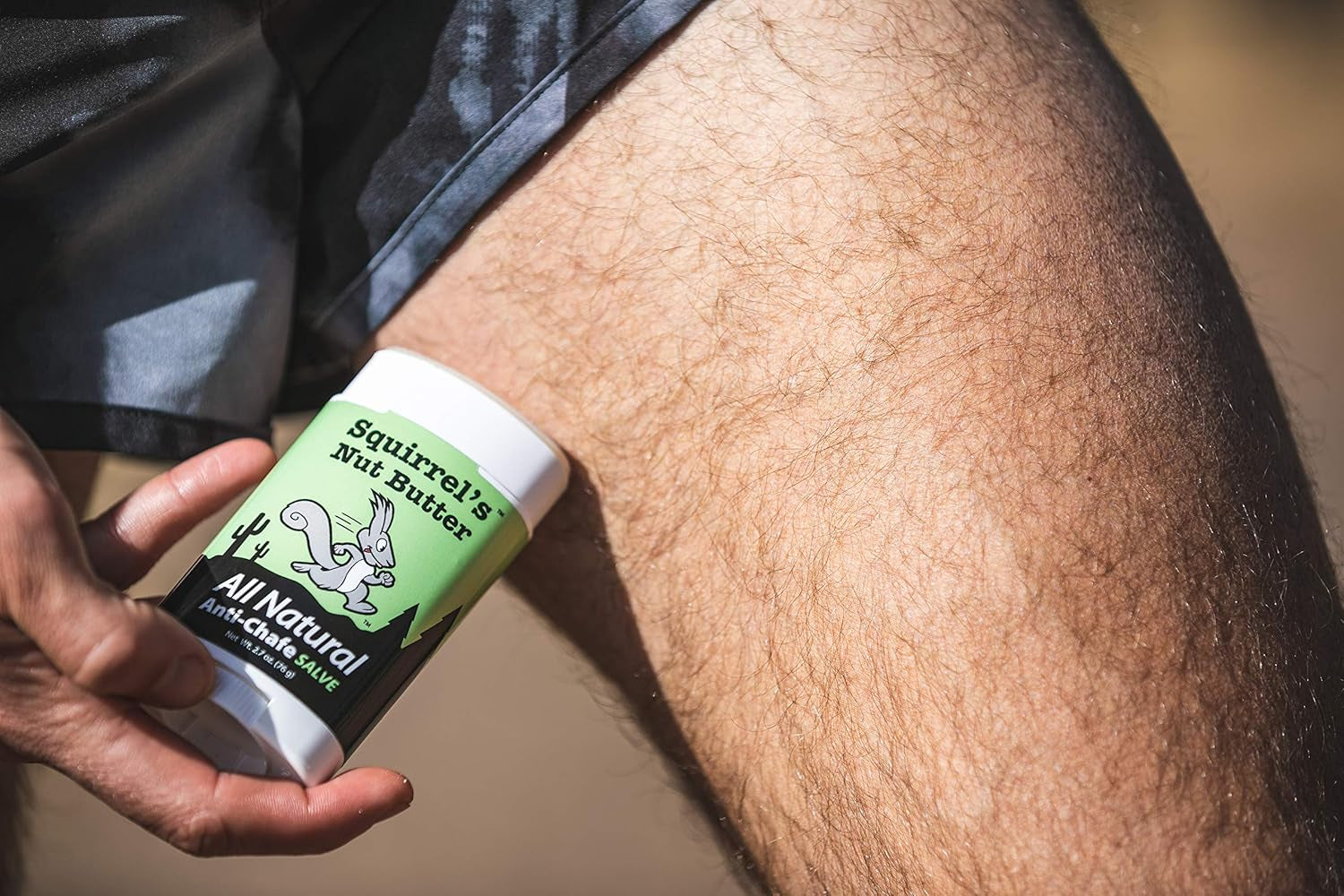 anti Chafe Stick | All Natural Chafe Prevention & Skin Care for Athletes, Runners & Adventurers | Thighs, Arms, Pack Straps & More | 1.7 Oz
