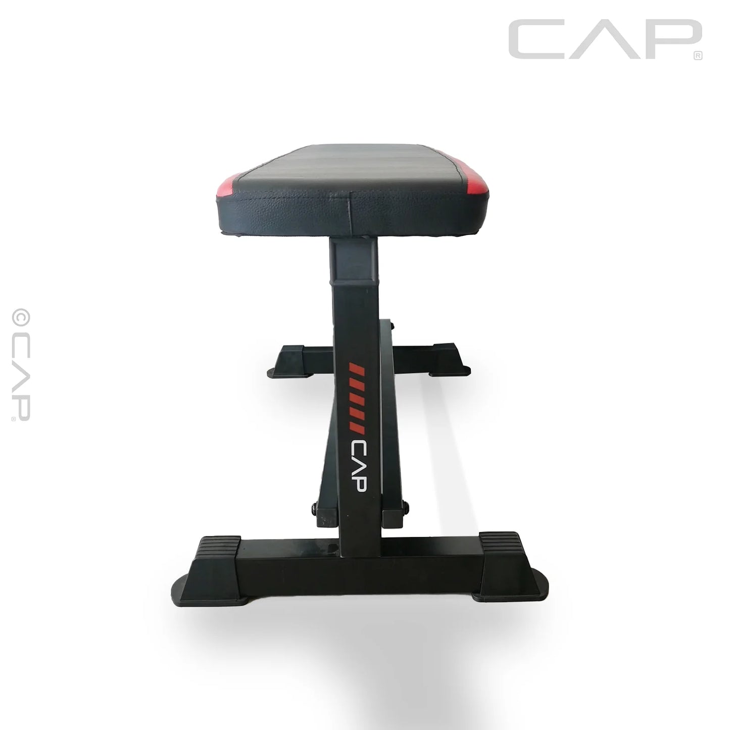 Flat Weight Bench & 50 Lb Adjustable Vinyl Dumbbell Set Combo