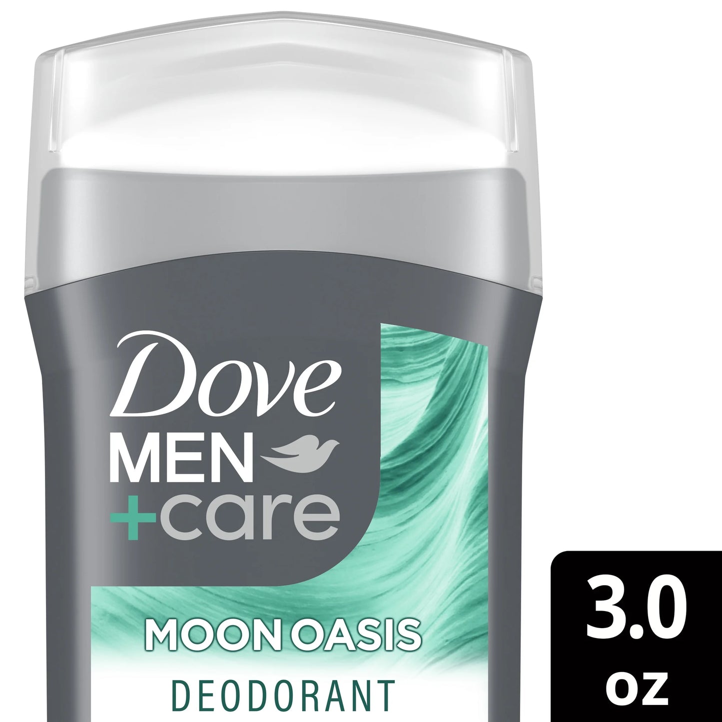 (3 Pack)  Deodorant for Men Moon Oasis Aluminum-Free, 3.Oz