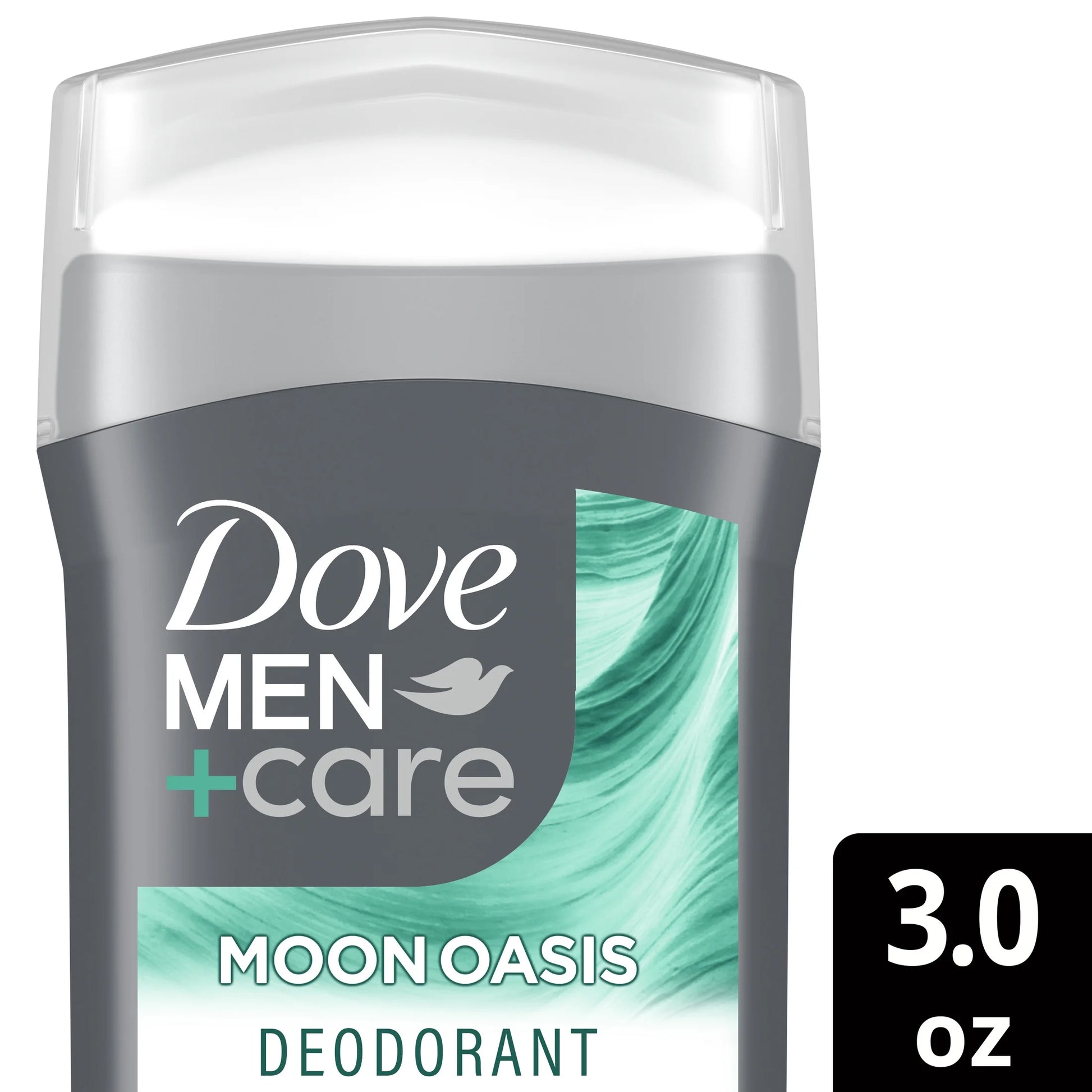 (3 Pack)  Deodorant for Men Moon Oasis Aluminum-Free, 3.Oz