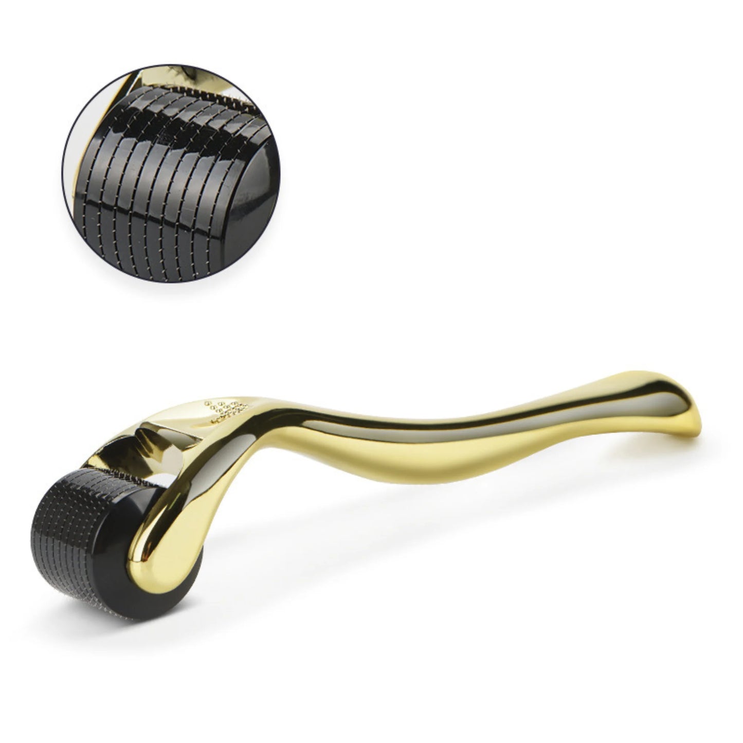 Premium 1-Piece Derma Roller for Hair Growth with Microneedling Roller for Scalp & Beard Care
